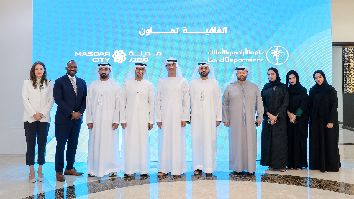 شراكة استراتيجية بين "أراضي دبي" و"مدينة مصدر" لتمكين الشركات الحرة من تملك العقارات في دبي