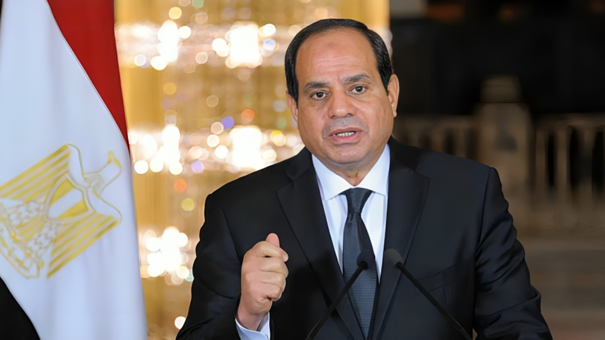 السيسي يشيد بقرار بريطانيا التوجه للاعتراف بدولة فلسطين