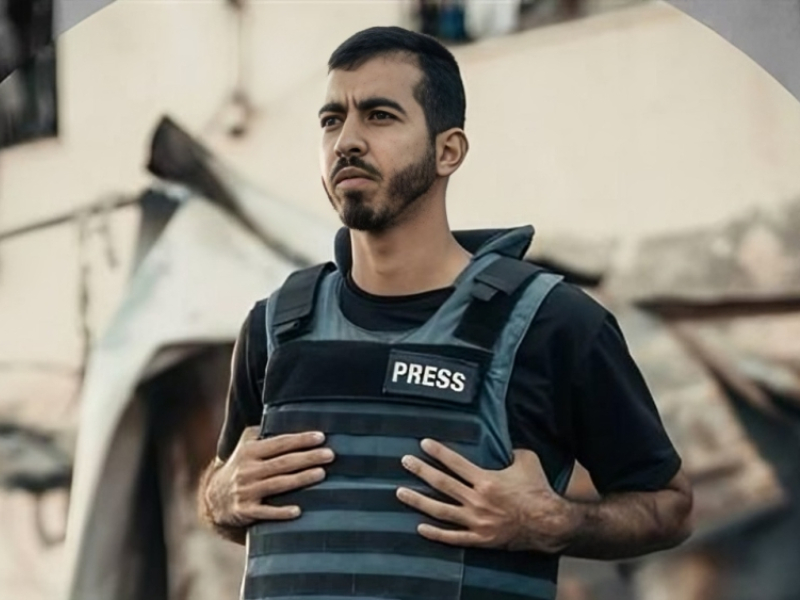 Web_Photo_Editor-9-6 استشهاد الصحفي صالح الجعفراوي في غزة: رمز التوثيق في وجه الموت والاحتلال