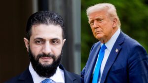 اجتماع تاريخي بين أحمد الشرع وترامب في البيت الأبيض